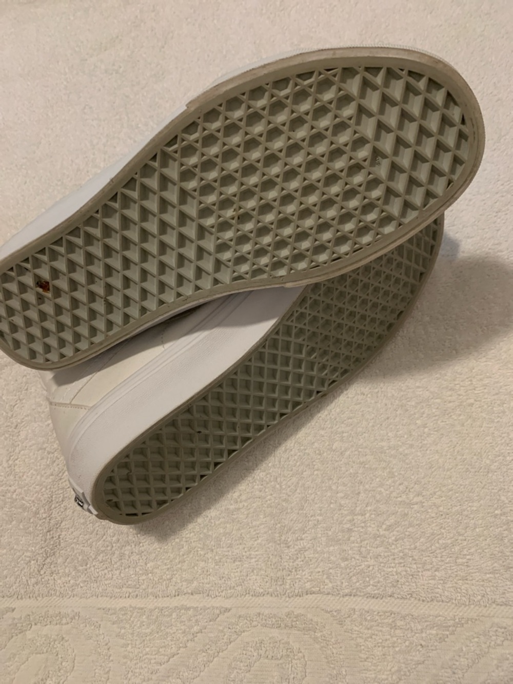Men’s white high tops vans! Size 8.5 - Picture 5 of 6